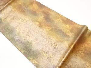 引箔暈し名古屋帯